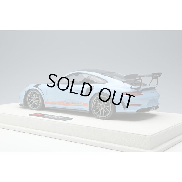 画像3: EIDOLON 1/18 Porsche 911 (991.2) GT3 RS Weissach Package 2018 Gulf Blue (3)