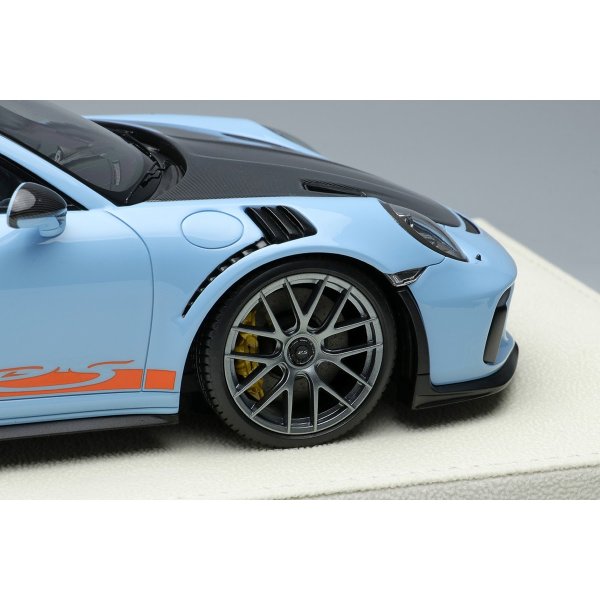 画像4: EIDOLON 1/18 Porsche 911 (991.2) GT3 RS Weissach Package 2018 Gulf Blue (4)