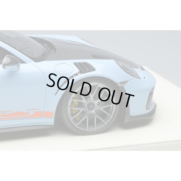 画像4: EIDOLON 1/18 Porsche 911 (991.2) GT3 RS Weissach Package 2018 Gulf Blue (4)