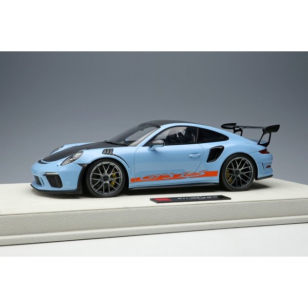 画像1: EIDOLON 1/18 Porsche 911 (991.2) GT3 RS Weissach Package 2018 Gulf Blue (1)