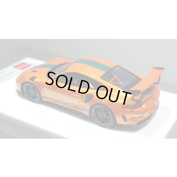 画像12: EIDOLON 1/43 Porsche 911 (991.2) GT3 RS 2018 Arancio Pearl with Body Stirpes Limited 32 pcs. (12)