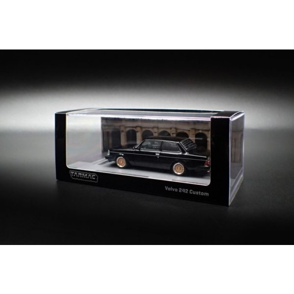 画像2: Tarmac Works 1/64 Volvo 242 Custom Black (2)