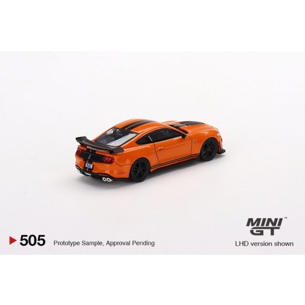 画像3: MINI GT 1/64 Ford Mustang Shelby GT500 Twister Orange (LHD) (3)