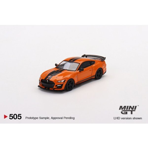 画像2: MINI GT 1/64 Ford Mustang Shelby GT500 Twister Orange (LHD) (2)