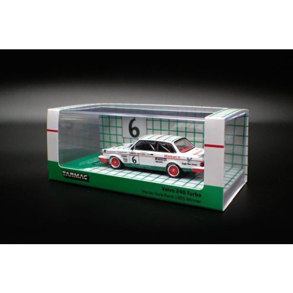 画像2: Tarmac Works 1/64 Volvo 240 Turbo Macau Guia Race 1985 Winner (2)