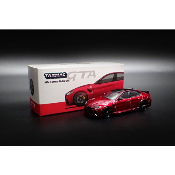 画像1: Tarmac Works 1/64 Alfa Romeo Giulia GTA Red Metallic (1)