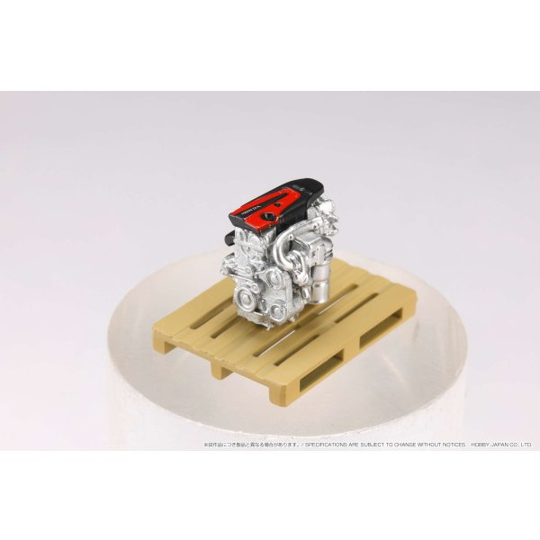 画像4: Hobby JAPAN 1/64 Honda Civic Type R (FK8) 2020 with Engine Display Model [Crystal Black Pearl] (4)