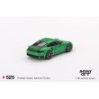 画像3: MINI GT 1/64 Porsche 911 Turbo S Python Green (RHD) (3)