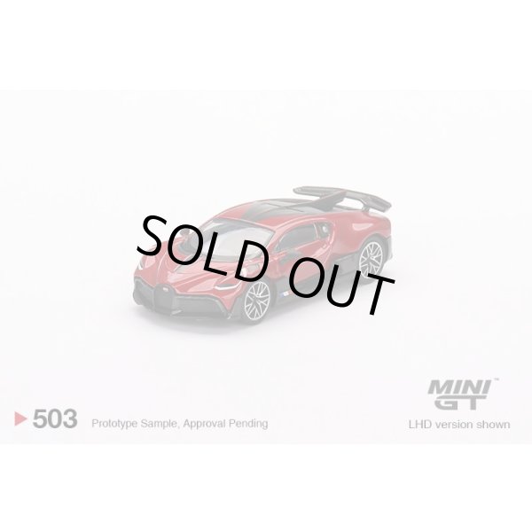 画像2: MINI GT 1/64 Bugatti Divo Red Metallic (LHD) (2)