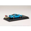 画像3: Hobby JAPAN 1/64 Honda NSX Coupe with Engine Display Model [Phoenix Blue] (3)