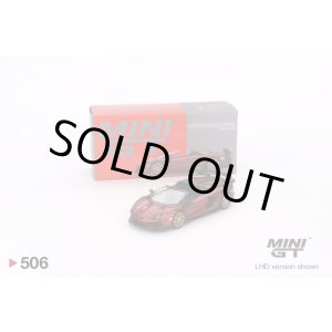 画像: MINI GT 1/64 Lamborghini Aventador SVJ Roadster Rosso Efesto [Red] (RHD)