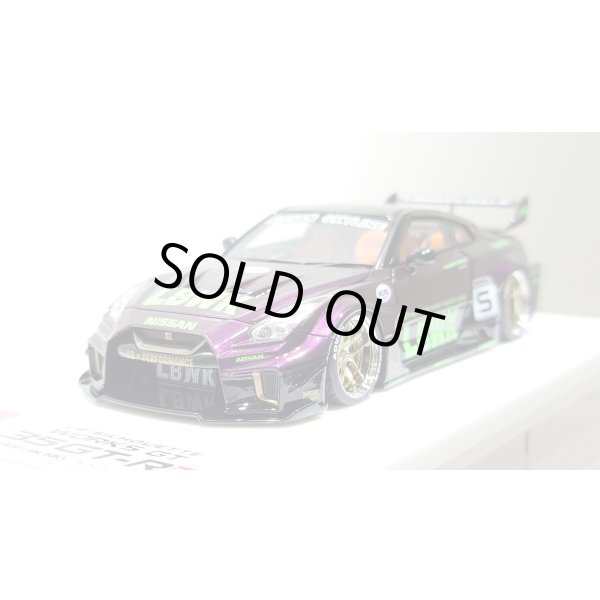 画像9: EIDOLON 1/43 LB-Silhouette WORKS GT 35GT-RR Alba Cielo / Black Two-Tone color Limited 35 pcs. (9)