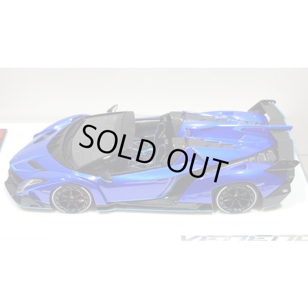 画像4: EIDOLON 1/43 Lamborghini Veneno Roadster 2013 Lobellia Blue Limited 33 pcs. (4)