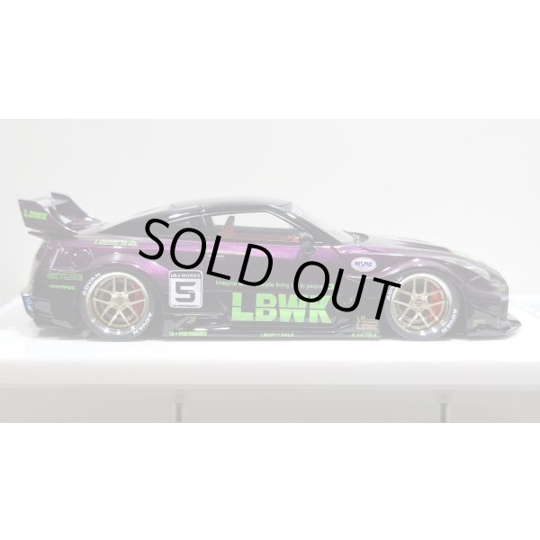 画像6: EIDOLON 1/43 LB-Silhouette WORKS GT 35GT-RR Alba Cielo / Black Two-Tone color Limited 35 pcs. (6)