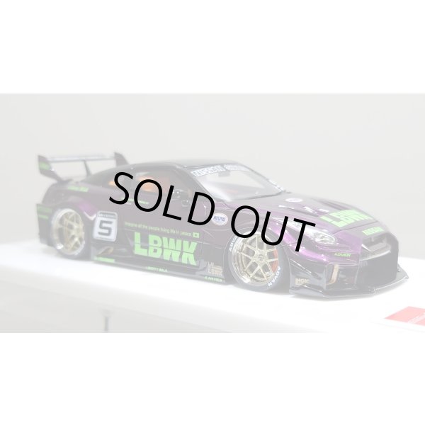 画像5: EIDOLON 1/43 LB-Silhouette WORKS GT 35GT-RR Alba Cielo / Black Two-Tone color Limited 35 pcs. (5)