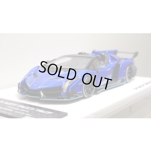 画像9: EIDOLON 1/43 Lamborghini Veneno Roadster 2013 Lobellia Blue Limited 33 pcs. (9)