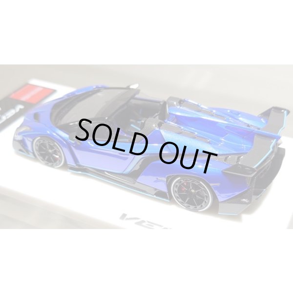 画像12: EIDOLON 1/43 Lamborghini Veneno Roadster 2013 Lobellia Blue Limited 33 pcs. (12)