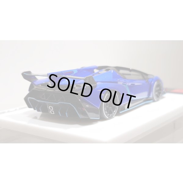 画像10: EIDOLON 1/43 Lamborghini Veneno Roadster 2013 Lobellia Blue Limited 33 pcs. (10)