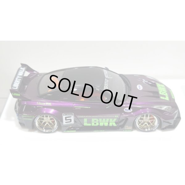 画像8: EIDOLON 1/43 LB-Silhouette WORKS GT 35GT-RR Alba Cielo / Black Two-Tone color Limited 35 pcs. (8)