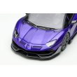 画像3: EIDOLON COLLECTION 1/43 Lamborghini Aventador SVJ Roadster 2020 Ad Personam 2 tone paint Viola Hestia/Grigio Lynx (3)