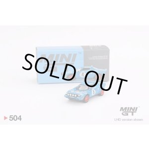画像: MINI GT 1/64 Lancia Stratos HF Monte Carlo Rally 1979 Winner #4 (LHD)