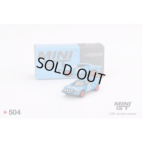画像1: MINI GT 1/64 Lancia Stratos HF Monte Carlo Rally 1979 Winner #4 (LHD) (1)