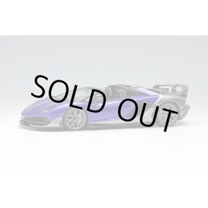 画像: EIDOLON COLLECTION 1/43 Lamborghini Aventador SVJ Roadster 2020 Ad Personam 2 tone paint Viola Hestia/Grigio Lynx