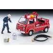画像10: TOMYTEC 1/64 Limited Vintage Subaru Sambar Pump fire truck with Figure (10)