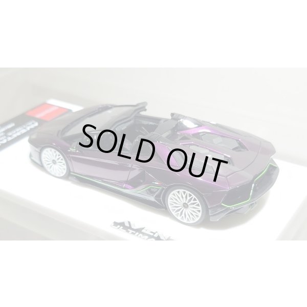 画像12: EIDOLON 1/43 Lamborghini Aventador LP780-4 Ultimae Roadster 2021 (Dianthus Wheel) Alba Cielo Limited 32 pcs. (12)