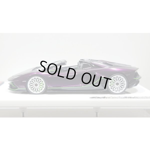 画像2: EIDOLON 1/43 Lamborghini Aventador LP780-4 Ultimae Roadster 2021 (Dianthus Wheel) Alba Cielo Limited 32 pcs. (2)