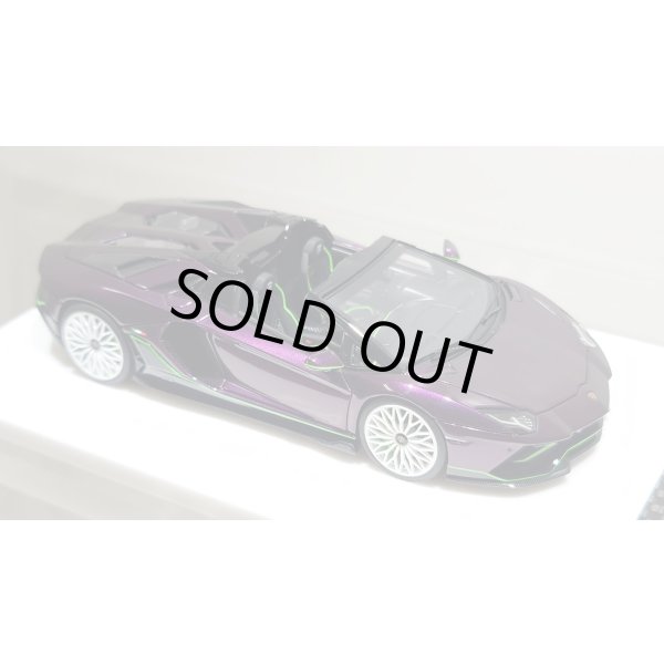 画像11: EIDOLON 1/43 Lamborghini Aventador LP780-4 Ultimae Roadster 2021 (Dianthus Wheel) Alba Cielo Limited 32 pcs. (11)