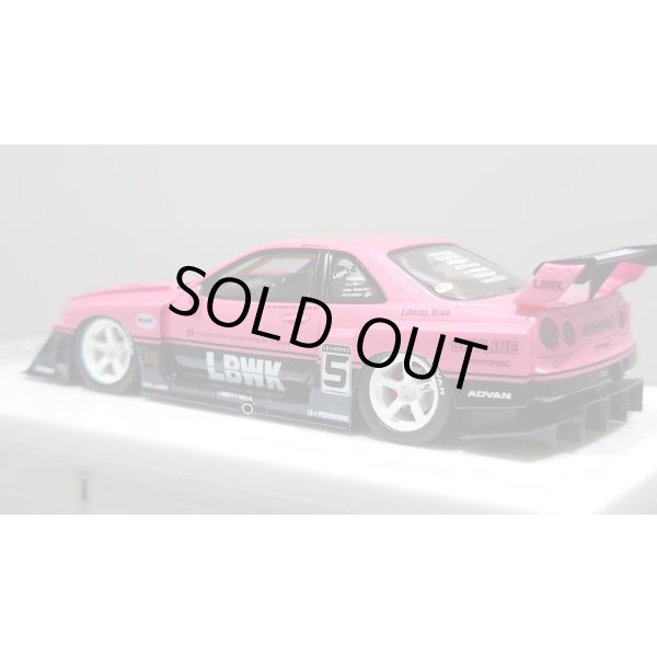 画像3: EIDOLON 1/43 LB-ER34 Super Silhouette SKYLINE Corona Rossa / Black Tow-tone color Limited 35 pcs. (3)