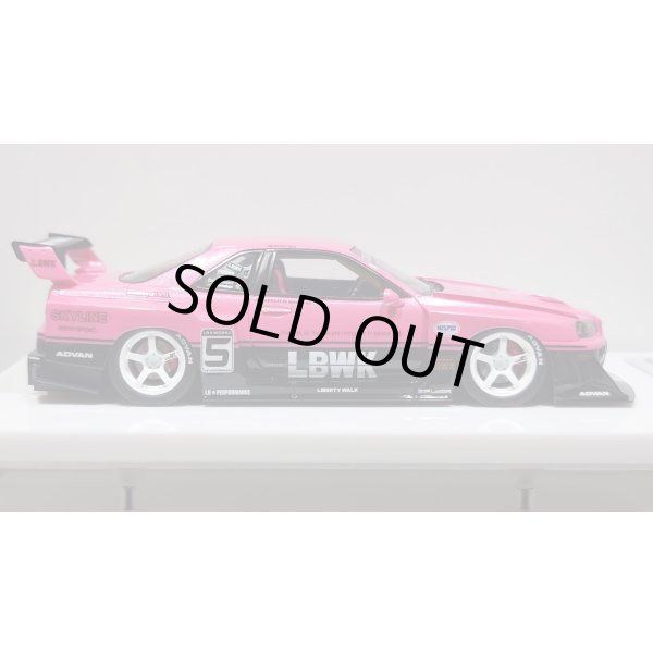 画像6: EIDOLON 1/43 LB-ER34 Super Silhouette SKYLINE Corona Rossa / Black Tow-tone color Limited 35 pcs. (6)