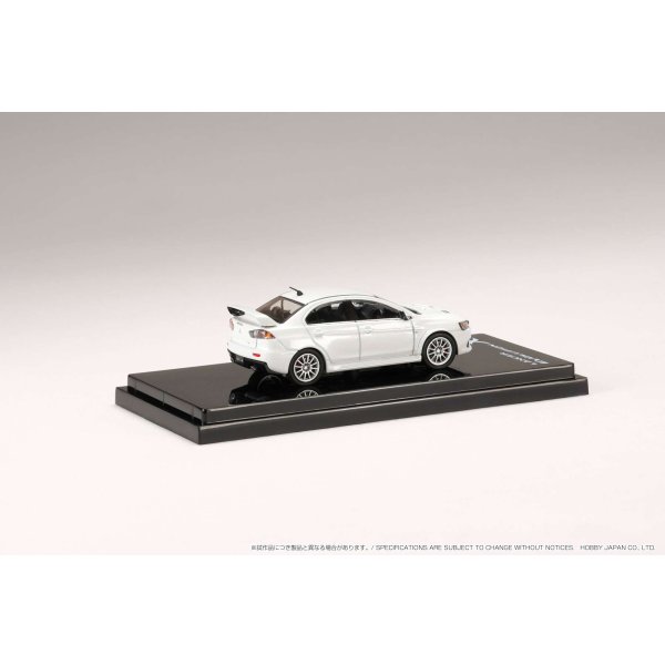 画像3: Hobby JAPAN 1/64 Mitsubishi Lancer Evolution 10 White Pearl (3)