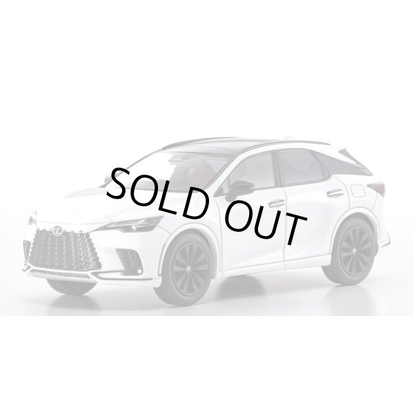 画像1: Kyosho Original 1/43 Lexus RX 500h F SPORT Performance (White Nova Glass Flake) (1)