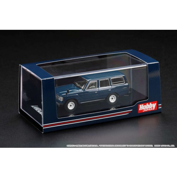 画像4: Hobby JAPAN 1/64 Toyota Land Cruiser 60 GX 1981 Feel Like Blue (4)