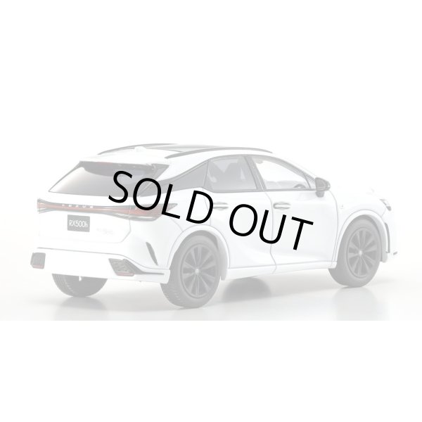 画像2: Kyosho Original 1/43 Lexus RX 500h F SPORT Performance (White Nova Glass Flake) (2)