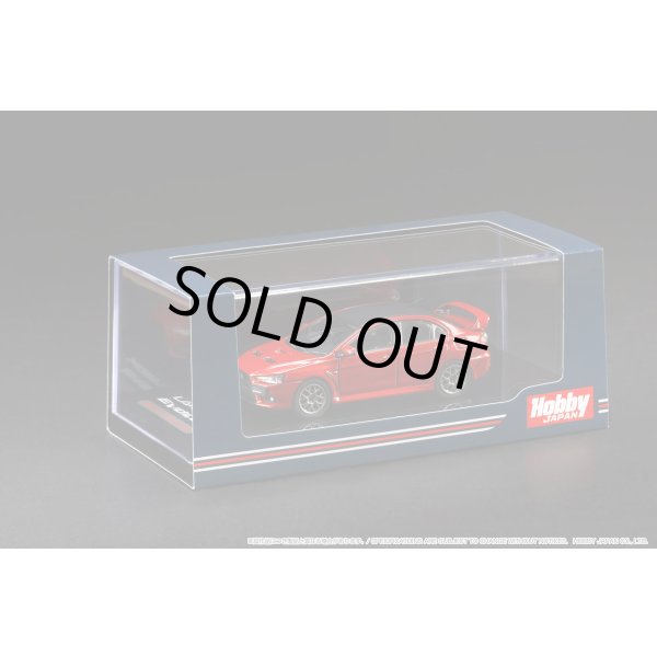 画像4: Hobby JAPAN 1/64 Mitsubishi Lancer Evolution 10 Final Edition Red Metallic / Carbon Roof (4)
