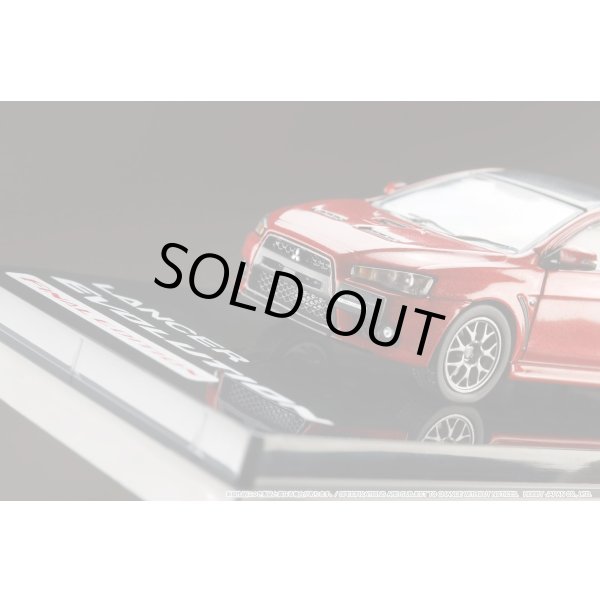 画像5: Hobby JAPAN 1/64 Mitsubishi Lancer Evolution 10 Final Edition Red Metallic / Carbon Roof (5)