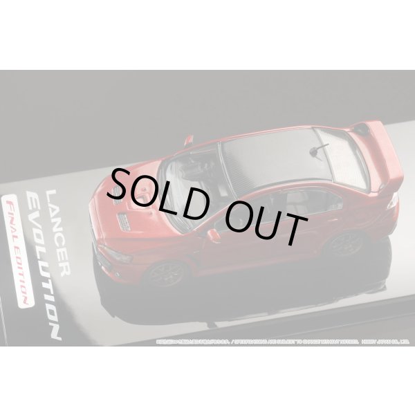 画像8: Hobby JAPAN 1/64 Mitsubishi Lancer Evolution 10 Final Edition Red Metallic / Carbon Roof (8)
