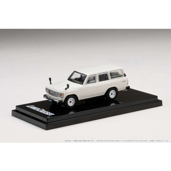 画像2: Hobby JAPAN 1/64 Toyota Land Cruiser 60 GX 1981 White (2)