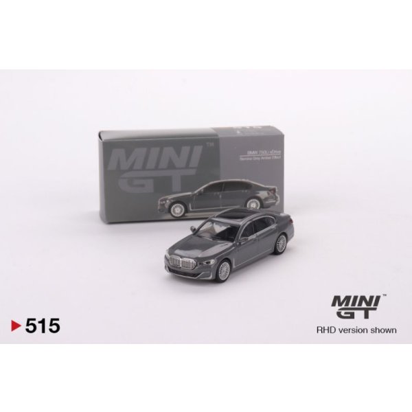 画像1: MINI GT 1/64 BMW 750Li xDrive Bernina Gray Amber Effect (RHD) (1)