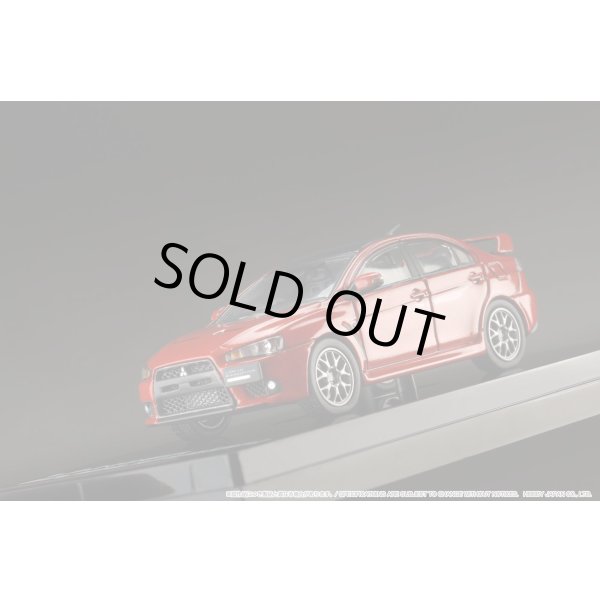 画像6: Hobby JAPAN 1/64 Mitsubishi Lancer Evolution 10 Final Edition Red Metallic / Carbon Roof (6)