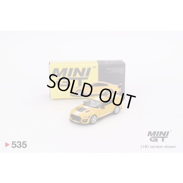 画像1: MINI GT 1/64 Shelby GT500 Dragon Snake Concept Yellow (LHD) (1)