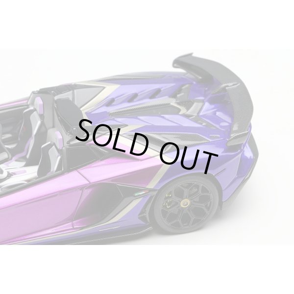画像11: EIDOLON COLLECTION 1/43 Lamborghini Aventador SVJ Roadster 2020 Ad Personam 2 tone paint Viola Fineo / Viola Hestia Limited 150 pcs. (11)
