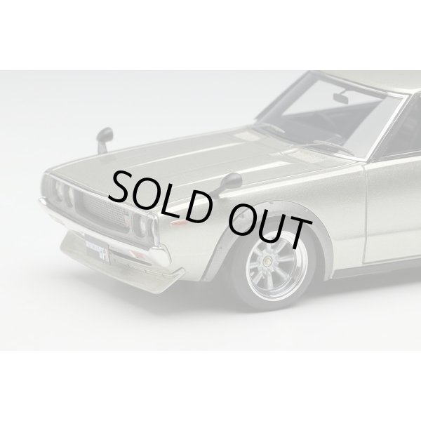 画像6: VISION 1/43 Nissan Skyline 2000GT-R (KPGC110) 1973 with Chin spoiler (RS watanabe 8 spoke) Champagne Silver (6)