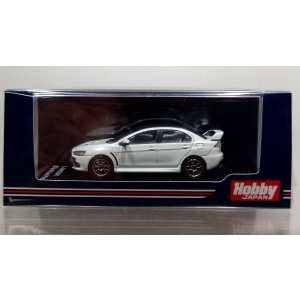 画像: Hobby JAPAN 1/64 Mitsubishi Lancer Evolution 10 Final Edition White Pearl / Carbon Roof