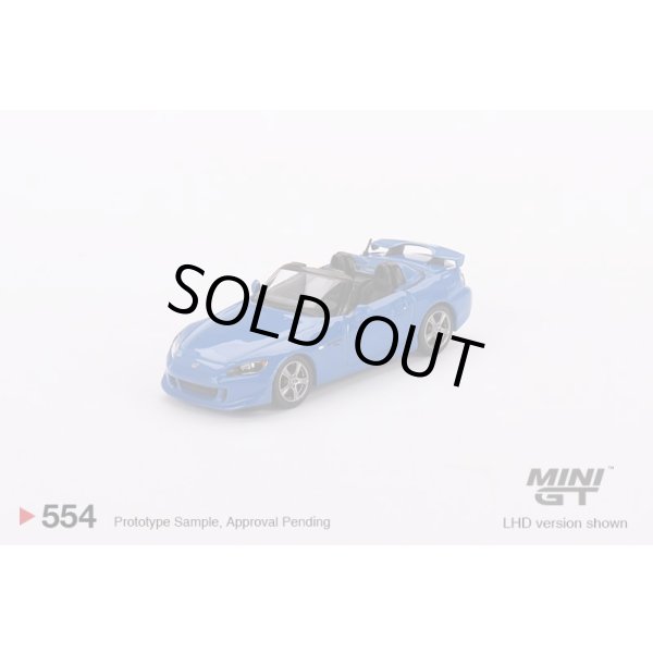 画像2: MINI GT 1/64 Honda S2000 (AP2) CR Apex Blue (LHD) (2)