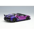 画像4: EIDOLON COLLECTION 1/43 Lamborghini Aventador SVJ Roadster 2020 Ad Personam 2 tone paint Viola Fineo / Viola Hestia Limited 150 pcs. (4)