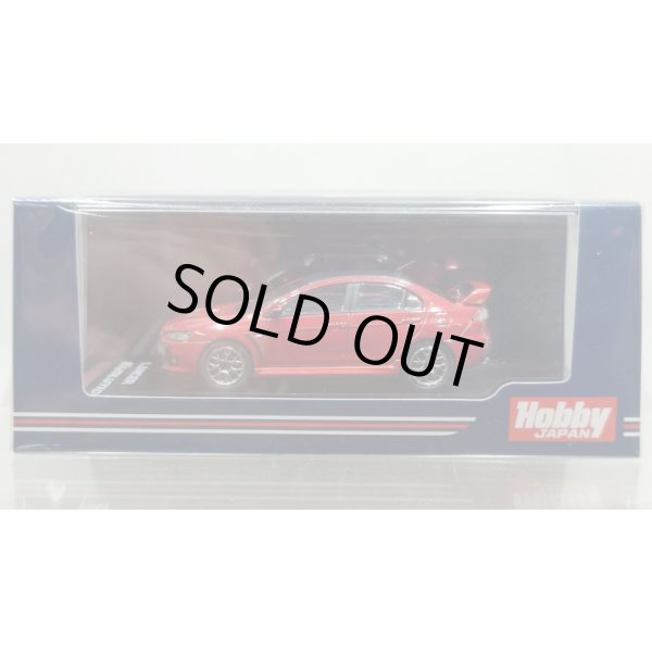 画像1: Hobby JAPAN 1/64 Mitsubishi Lancer Evolution 10 Final Edition Red Metallic / Carbon Roof (1)